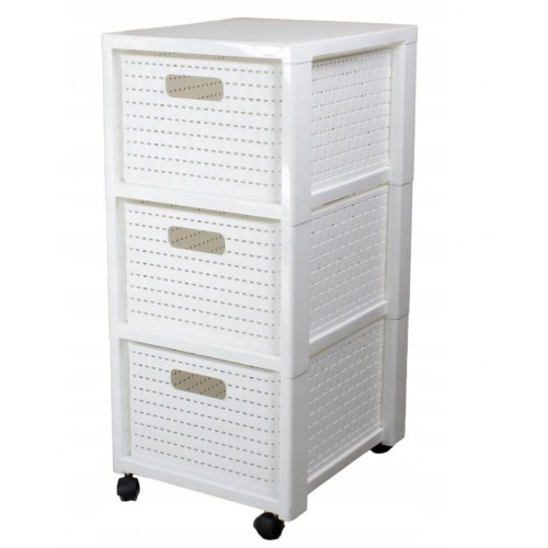 Opbevaringsreol med skuffer rotho Country - 71,2 × 32,5 × 37,5 cm