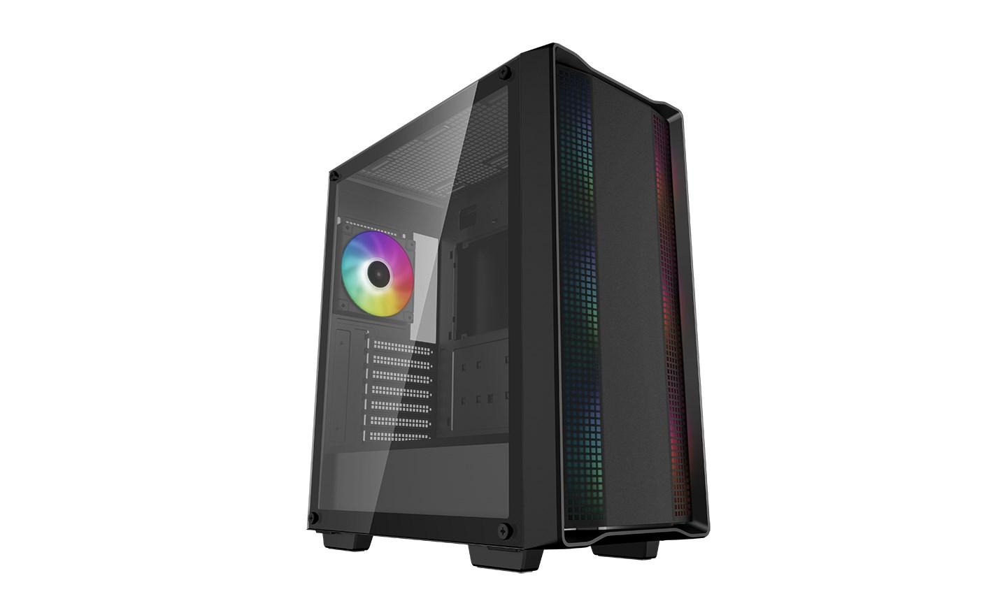 PC kabinet DeepCool CC560 ARGB V2 midi tower - sort billede