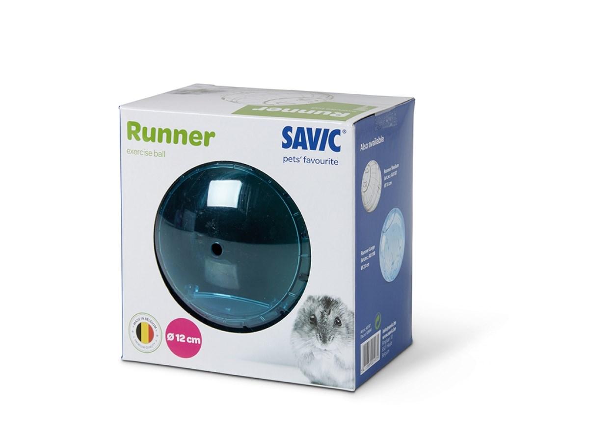 Løbekugle til små gnavere SAVIC Runner Small 12 cm - transparent billede