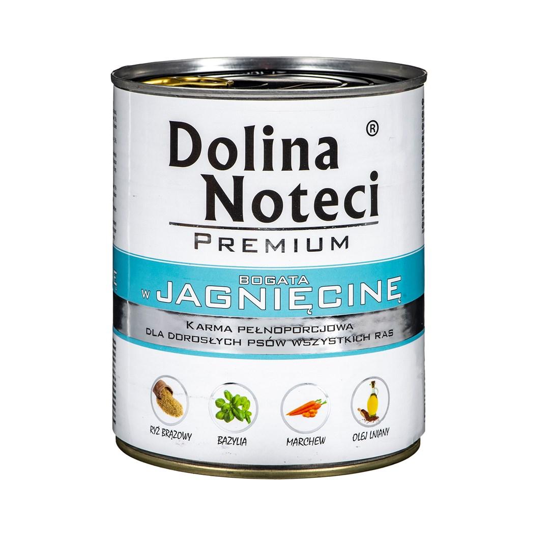 Hundefoder vådfoder – Dolina Noteci Premium med lam, 800 g