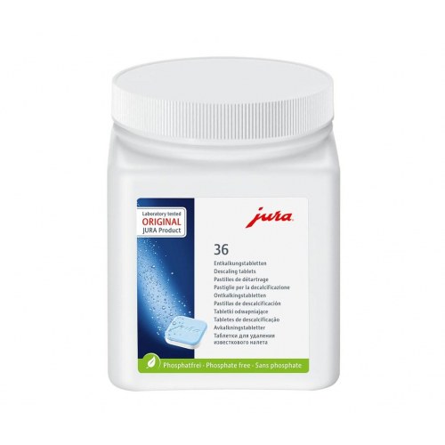Afkalkningstabletter til Jura kaffemaskiner – 36 stk.