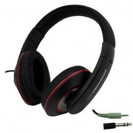 Høretelefoner med kabel - Esperanza EH121, sort, in-ear billede