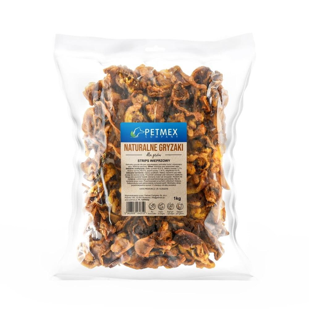 Hundegodbidder PETMEX svinestrimler 1 kg