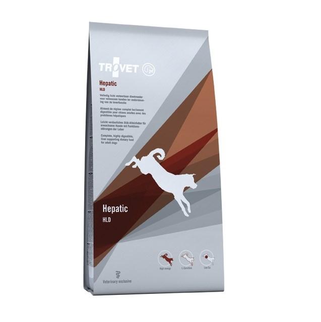 Hundefoder tørfoder TROVET Hepatic HLD med kylling – 3 kg