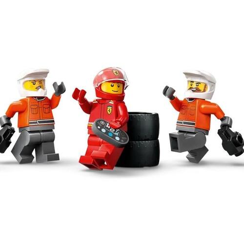 LEGO City F1 pitstop og pitcrew med Ferrari-bil (60443)