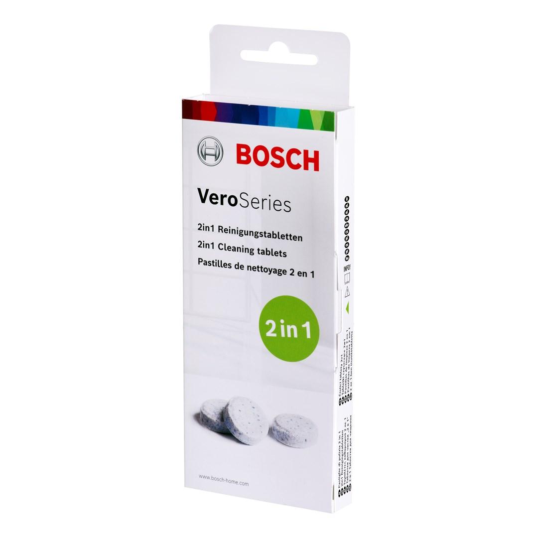 Rengøringstabletter til kaffemaskine - Bosch VeroSeries 2-i-1 (10 stk) billede