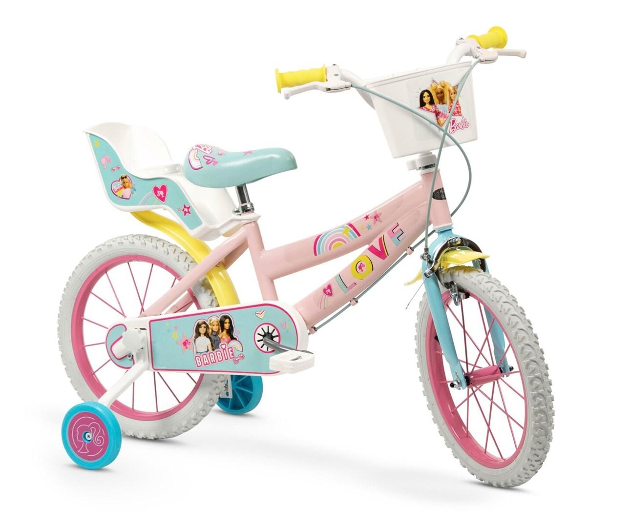 Børnecykel 16" TOIMSA Barbie 1465 - pink