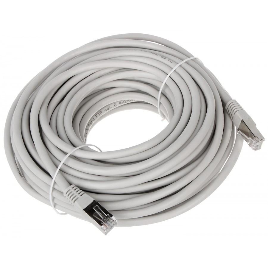Netværkskabel Cat6 Lanberg - FTP patchkabel 15 m, grå billede