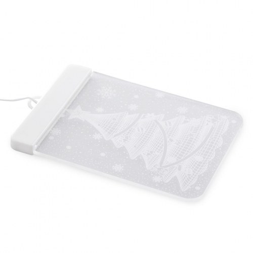 Julebelysning vinduesophæng – AmeliaHome Christmas Tree, transparent, indendørs