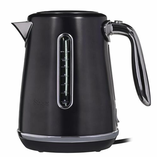 Elkedel Sage the Soft Top Luxe 1,7 l – 2.400 W, sort rustfrit stål