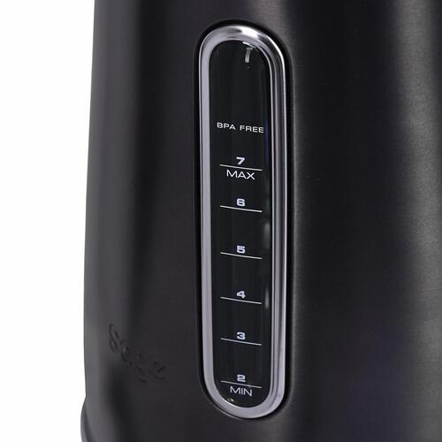 Elkedel Sage the Soft Top Luxe 1,7 l – 2.400 W, sort rustfrit stål