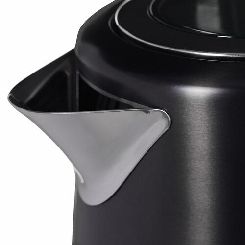 Elkedel Sage the Soft Top Luxe 1,7 l – 2.400 W, sort rustfrit stål