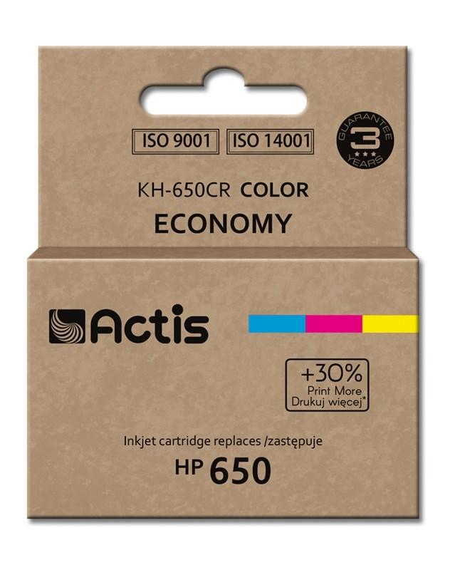 Actis standard KH-650CR - colour (cyan magenta yellow) - remanufactured - ink cartridge (alternative for: HP 650 HP CZ102AE)