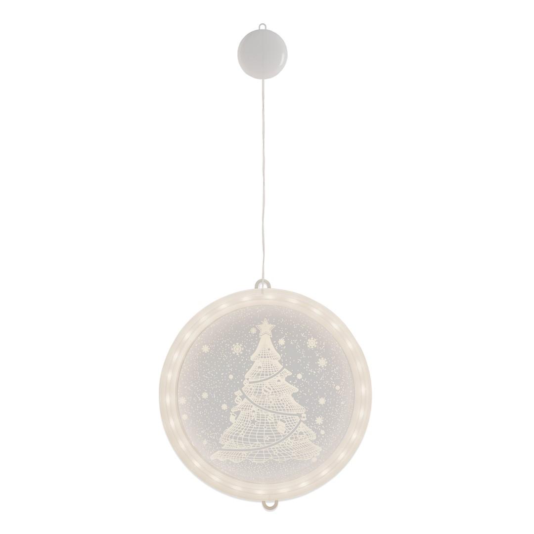 Julebelysning vinduesdekoration AmeliaHome - CHRISTMAS TREE, transparent, indendørs