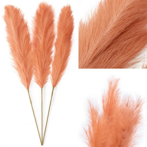 Kunstig pampasgræs Pamply – koral | AmeliaHome