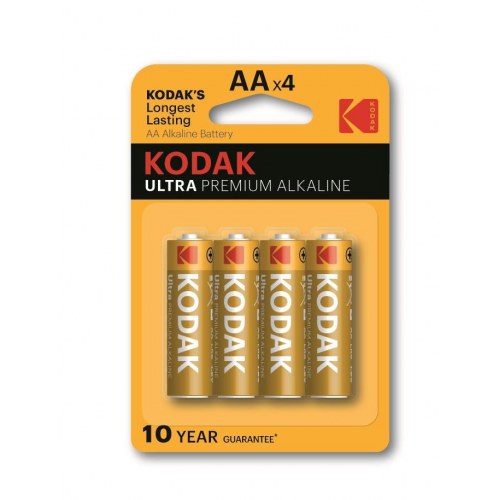 AA batterier Kodak Ultra Premium alkalisk – 4 stk.