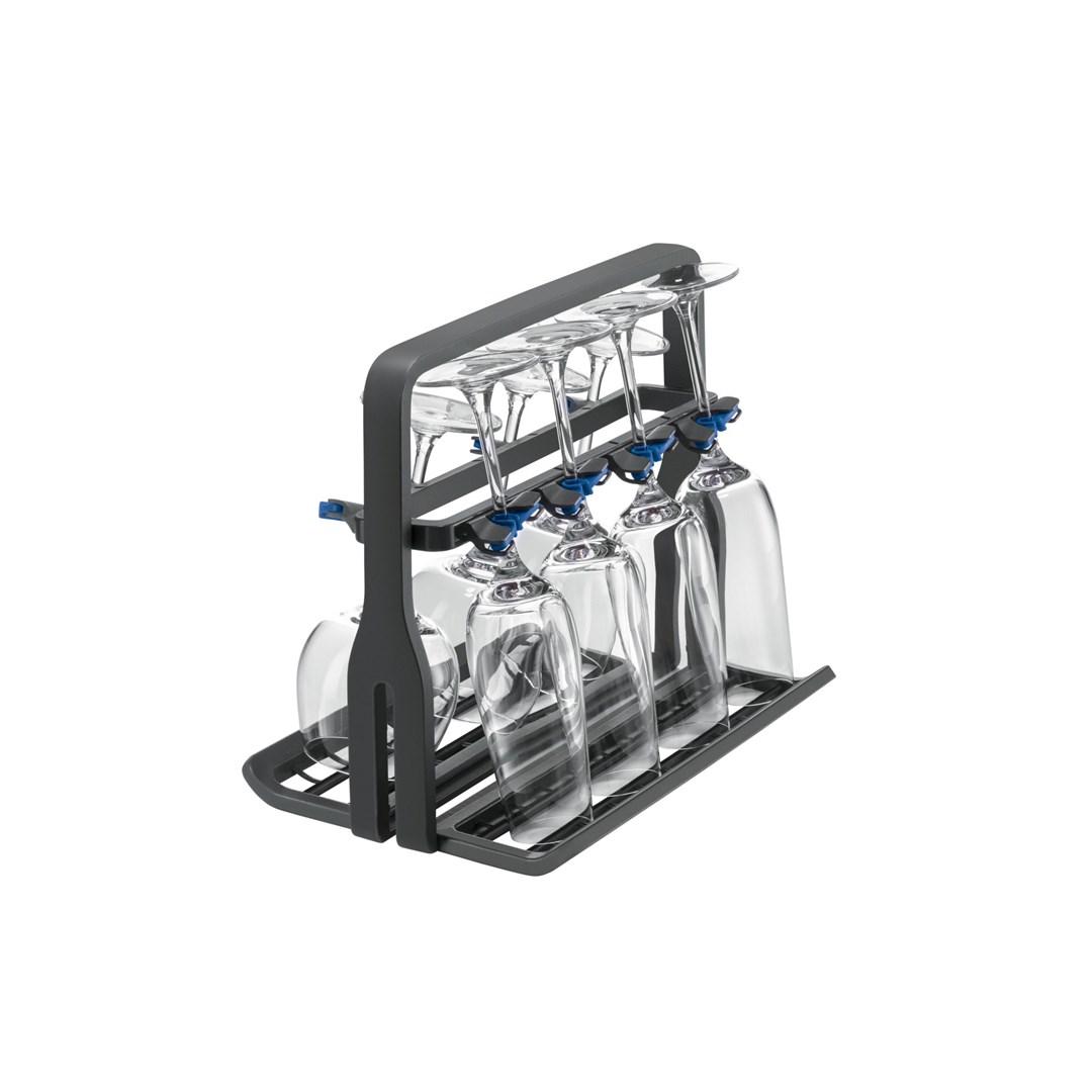Vinglasholder til opvaskemaskine - Electrolux, sort (8 glas)
