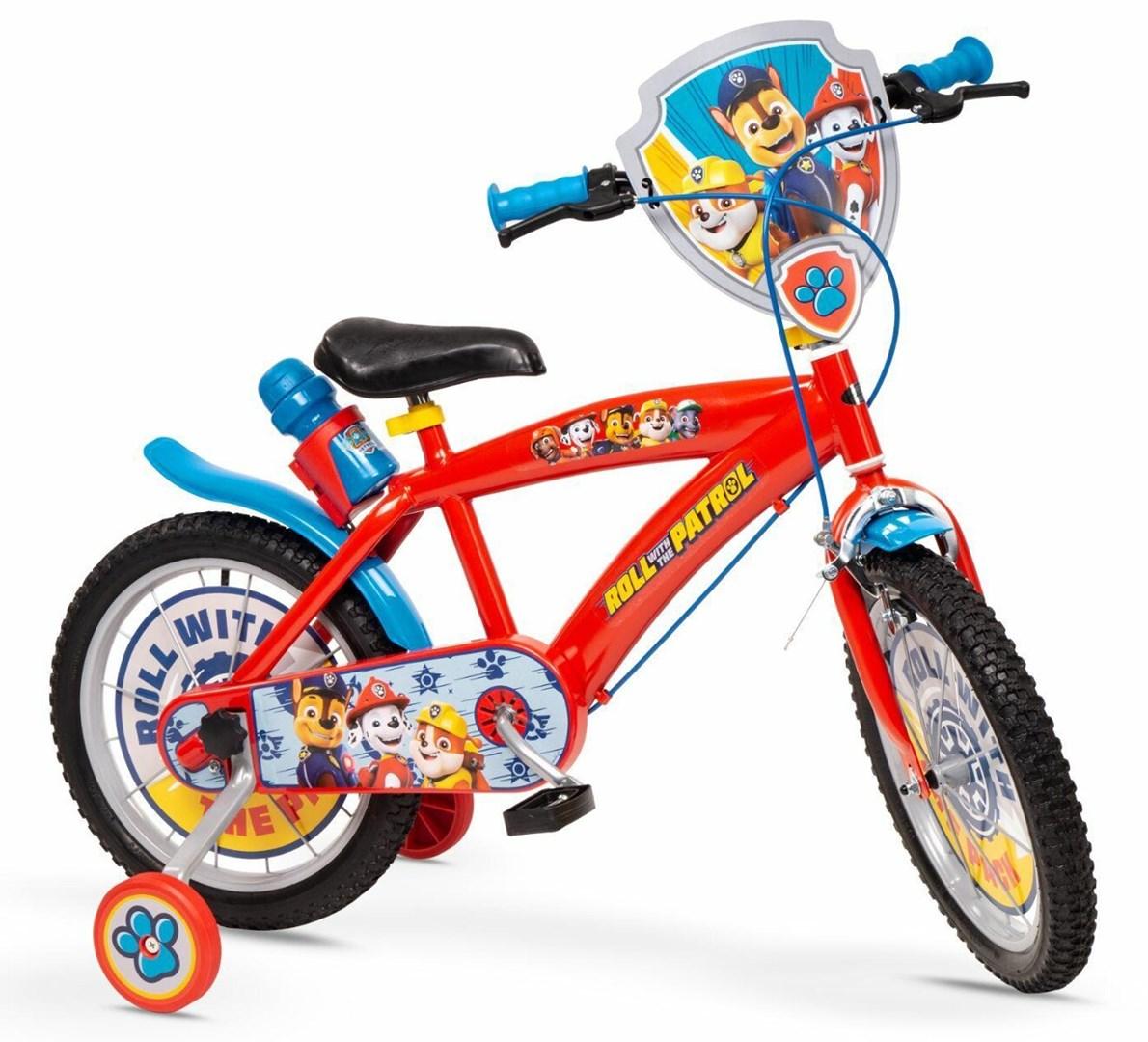 Toimsa Børnecykel 16 PAW Patrol rød 1678