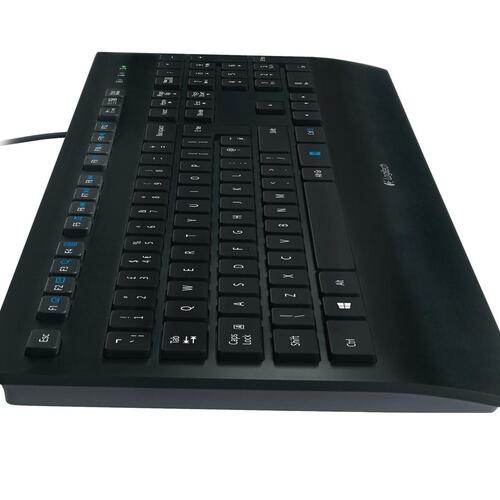 Tastatur med kabel Logitech K280e til Business (sort)