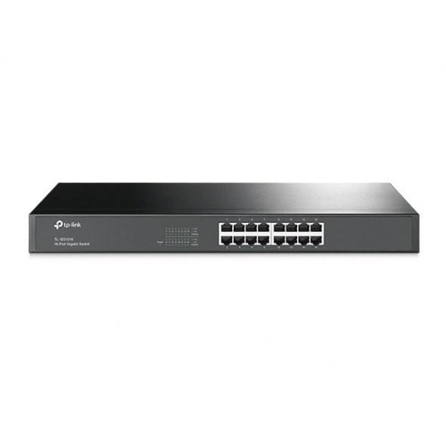 Netværksswitch gigabit 16-port – TP-Link TL-SG1016 rackmount
