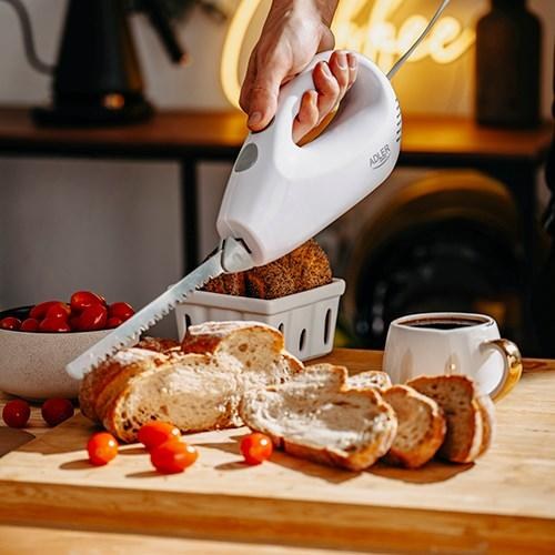 Elektrisk kniv Adler AD 4512 – hvid