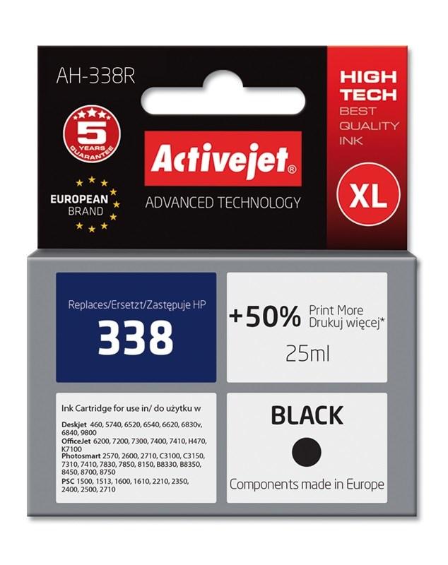 Blækpatron til HP 338 – Activejet AH-338R XL, sort, 25 ml