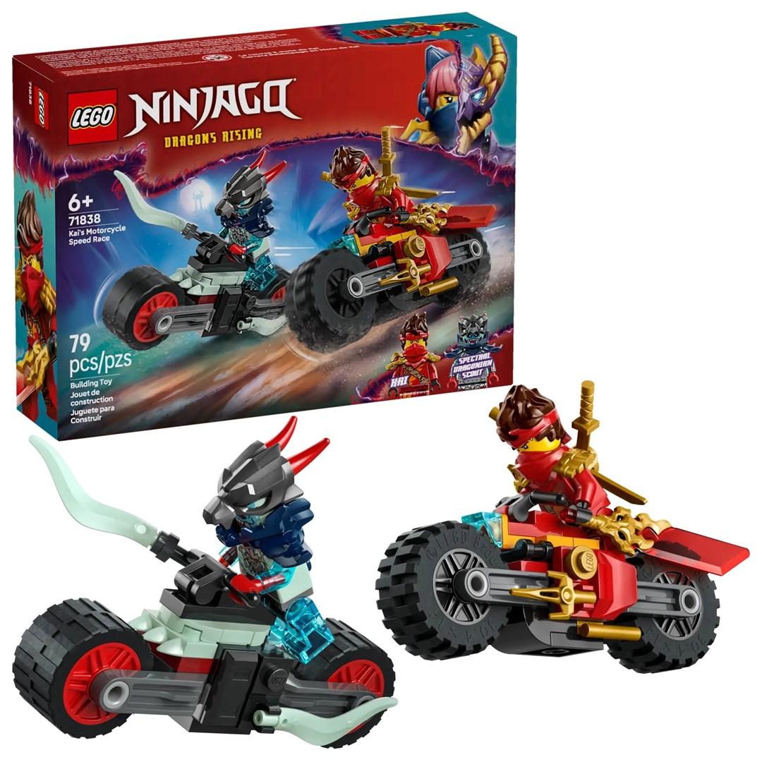 LEGO NINJAGO Kai’s Motorcykel Højhastighedsløb (71838)