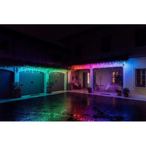 Julelyskæde istapper Twinkly 190 RGB – 5 × 0,7 m