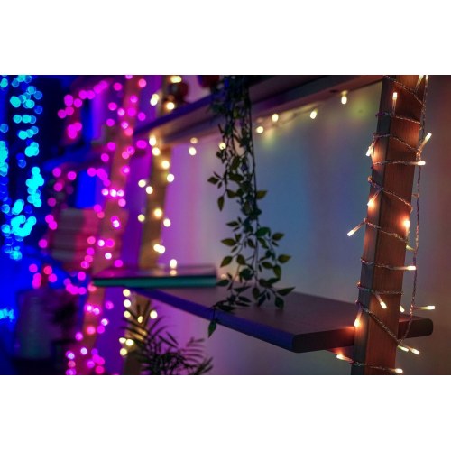 Julelyskæde istapper Twinkly 190 RGB – 5 × 0,7 m