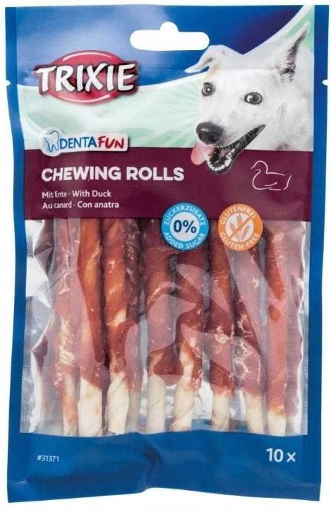Hundegodbidder TRIXIE Chewing Rolls med and - 80 g (10 stk) billede