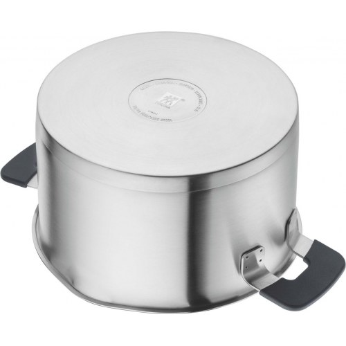 Grydesæt i rustfrit stål 5 dele – ZWILLING Simplify, sølv/sort