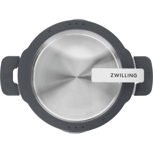 Grydesæt i rustfrit stål 5 dele – ZWILLING Simplify, sølv/sort