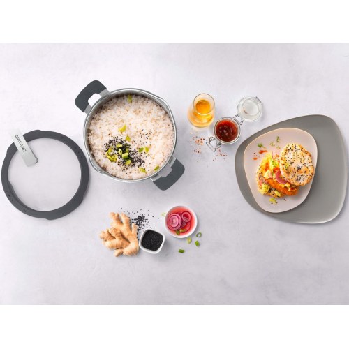 Grydesæt i rustfrit stål 5 dele – ZWILLING Simplify, sølv/sort