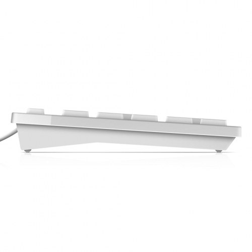 Tastatur med kabel DELL KB216 USB QWERTY US International – hvid
