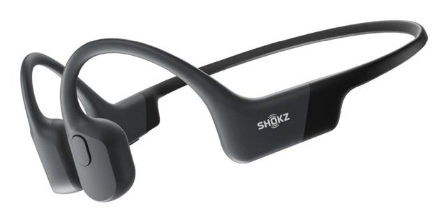 Trådløse høretelefoner SHOKZ OpenRun - neckband, sport, Bluetooth, sort