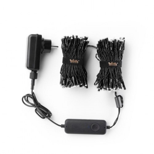 Juletræslys LED 20 m – Twinkly Strings 250 Special Edition RGB+W, app-styret