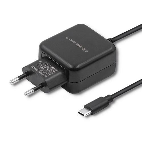 Oplader USB-C 12 W – Qoltec – 5 V/2,4 A – Sort