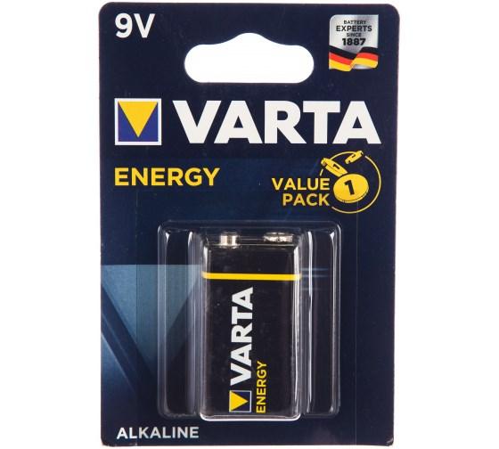 Batteri 9 V alkalisk – VARTA Energy