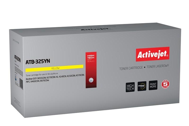 Toner til laserprinter Activejet ATB-325YN – gul, kompatibel med Brother TN-325Y, ca. 3.500 sider
