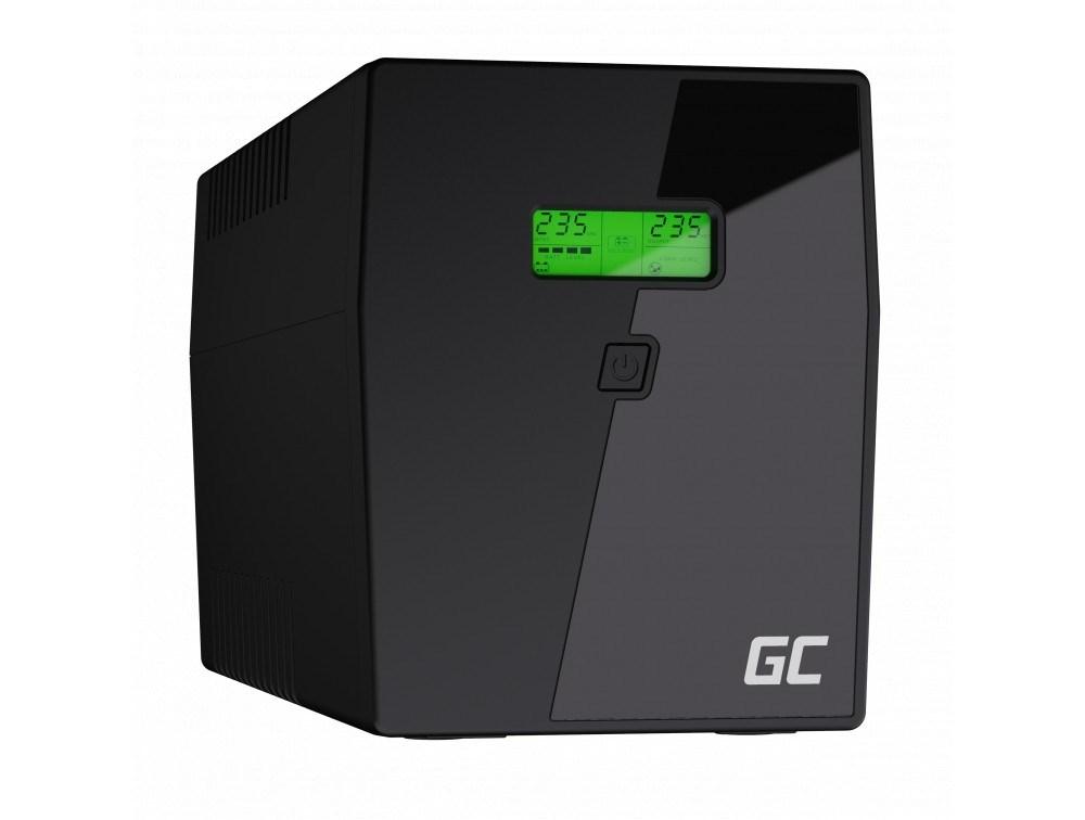 UPS nødstrømsforsyning – Green Cell Line-Interactive 1,999 kVA / 900 W, 5 Schuko billede