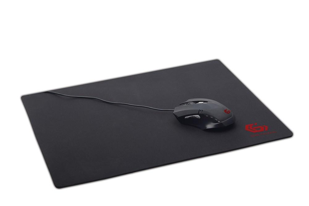 Musemåtte gaming - Gembird MP-GAME-L, sort (45 × 40 cm) billede