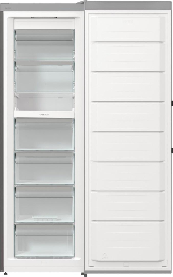 Fritstående fryseskab Gorenje FN619EAXL6, 280 l, E, grå