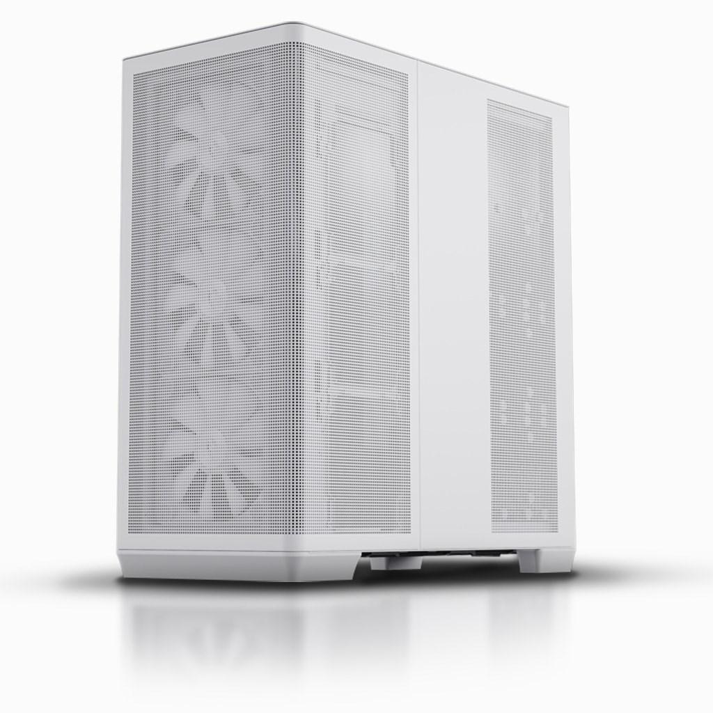 PC kabinet Aerocool APNX C1-WT-V1 ARGB - hvid Midi Tower
