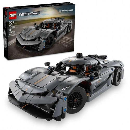LEGO Technic Koenigsegg Jesko Absolut Hypercar – Grey (42173)