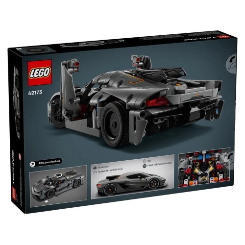 LEGO Technic Koenigsegg Jesko Absolut Hypercar – Grey (42173)