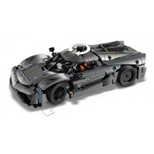 LEGO Technic Koenigsegg Jesko Absolut Hypercar – Grey (42173)