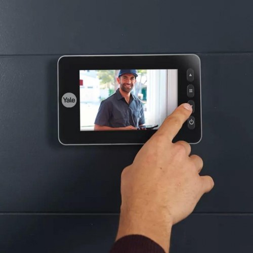 Dørspion med skærm – Yale digital dørkikkert 4,3"