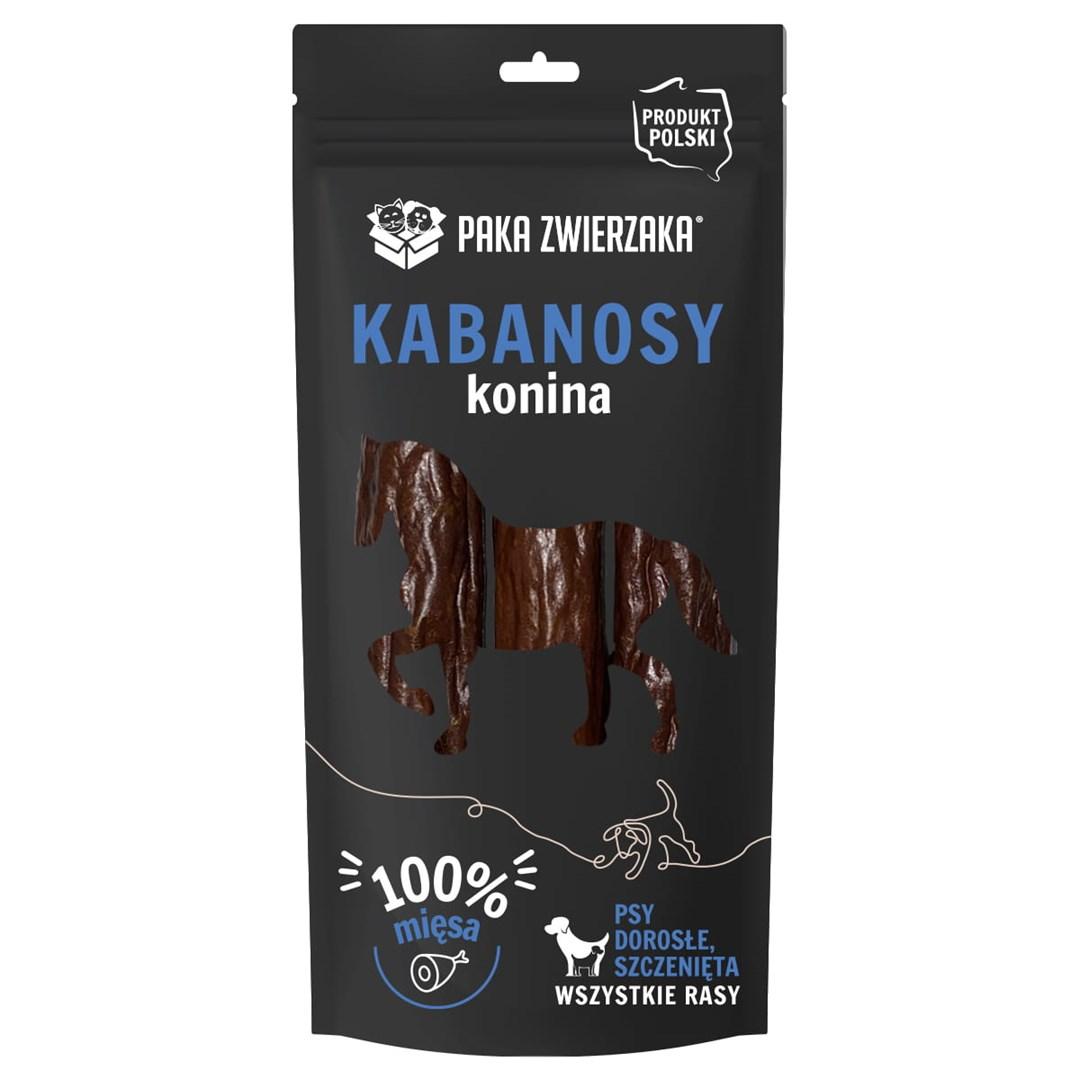 Hundegodbidder PAKA ZWIERZAKA Kabanosy – hest, 80 g