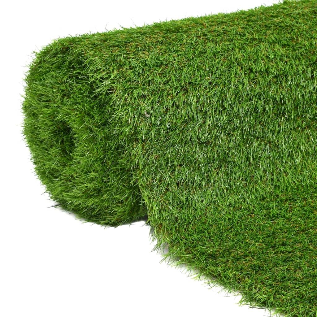 Kunstgræs 1x8 m/40 mm grøn