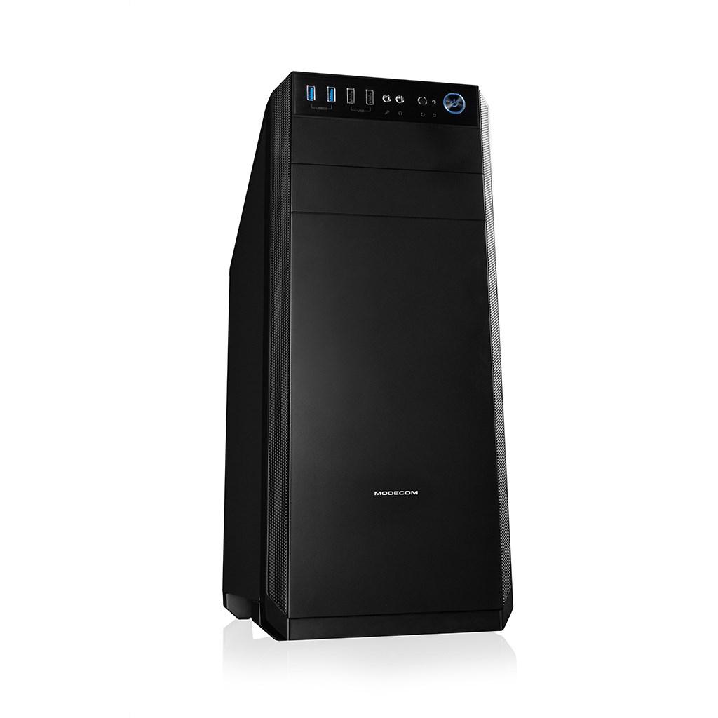 PC kabinet MODECOM Oberon Pro midi-tower - sort billede